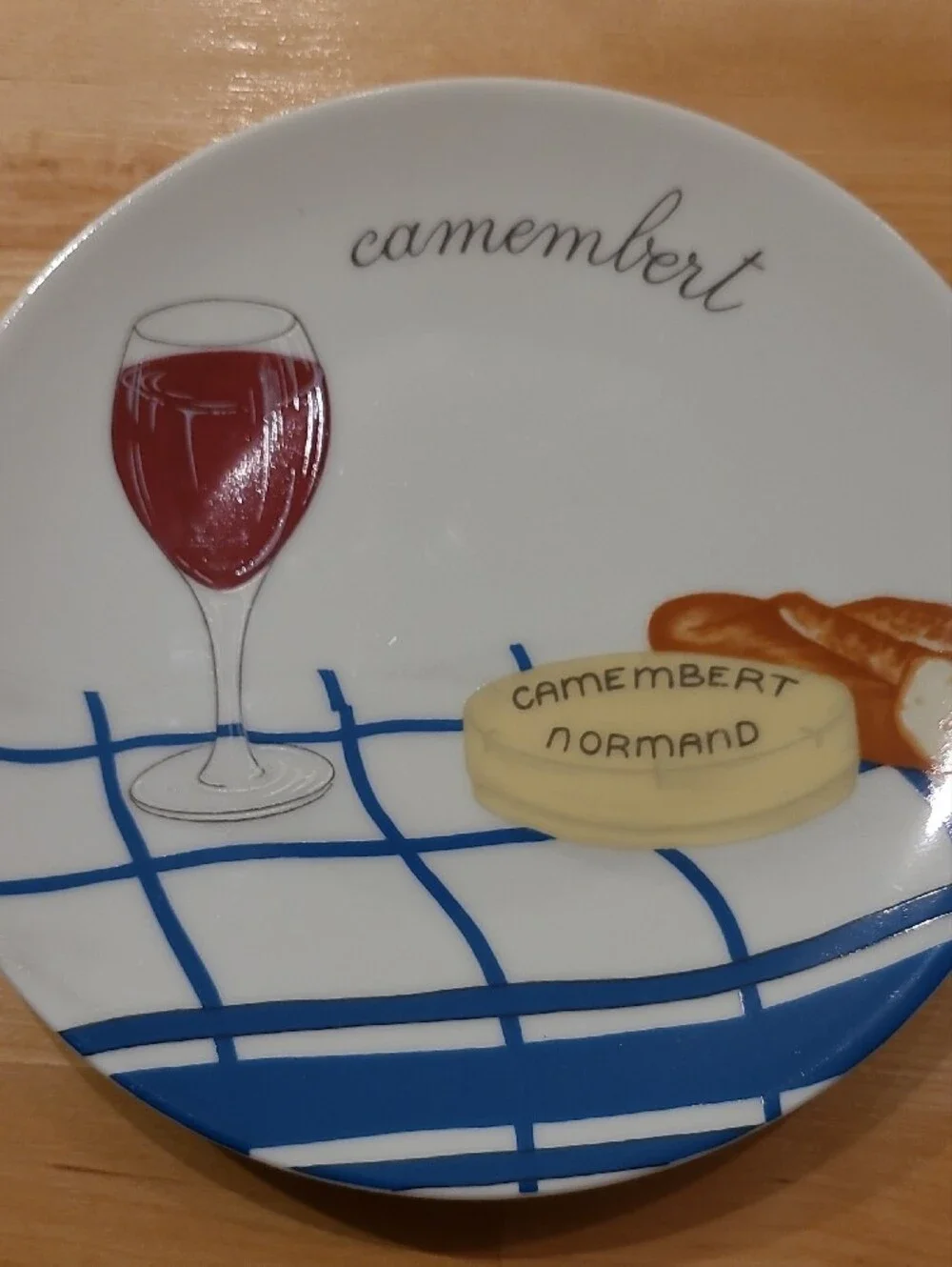 De Limoges 2 Porcelaine De Sologne Cheese Plates